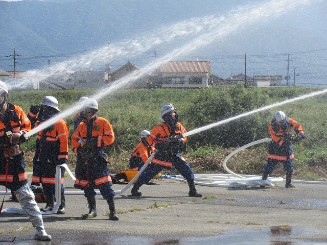 令和4年9月25日（日）に行われた訓練写真
