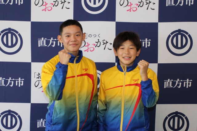 大会に臨む和氣さんと田代さん