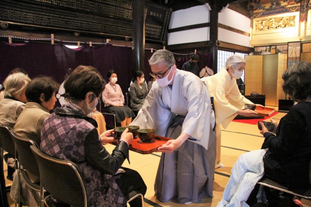 高取焼大茶会の様子