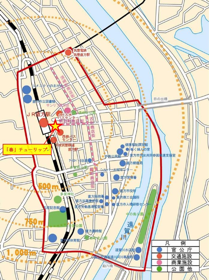 位置図駅前設置個所