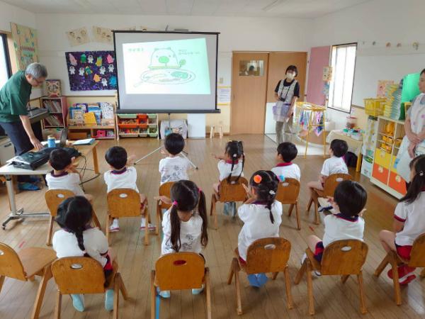 セントポール幼稚園環境学習の様子 セントポール幼稚園環境学習の様子