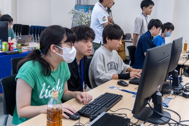 2024年度AIコース受講生の様子