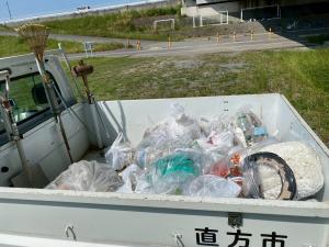 清掃の様子の写真3番目。