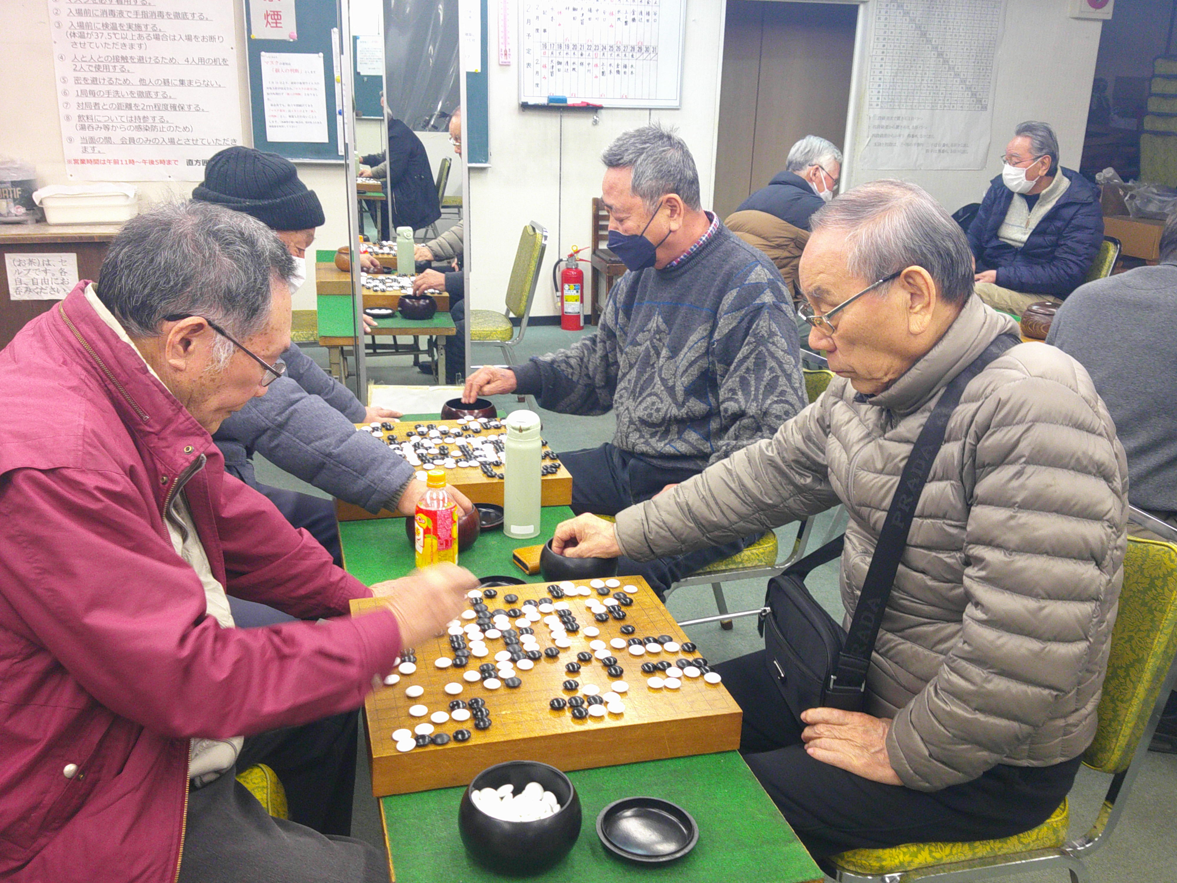 ②囲碁を始めたい方、歓迎します