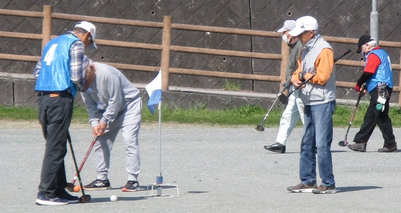①「２打目は確実に入れようね」